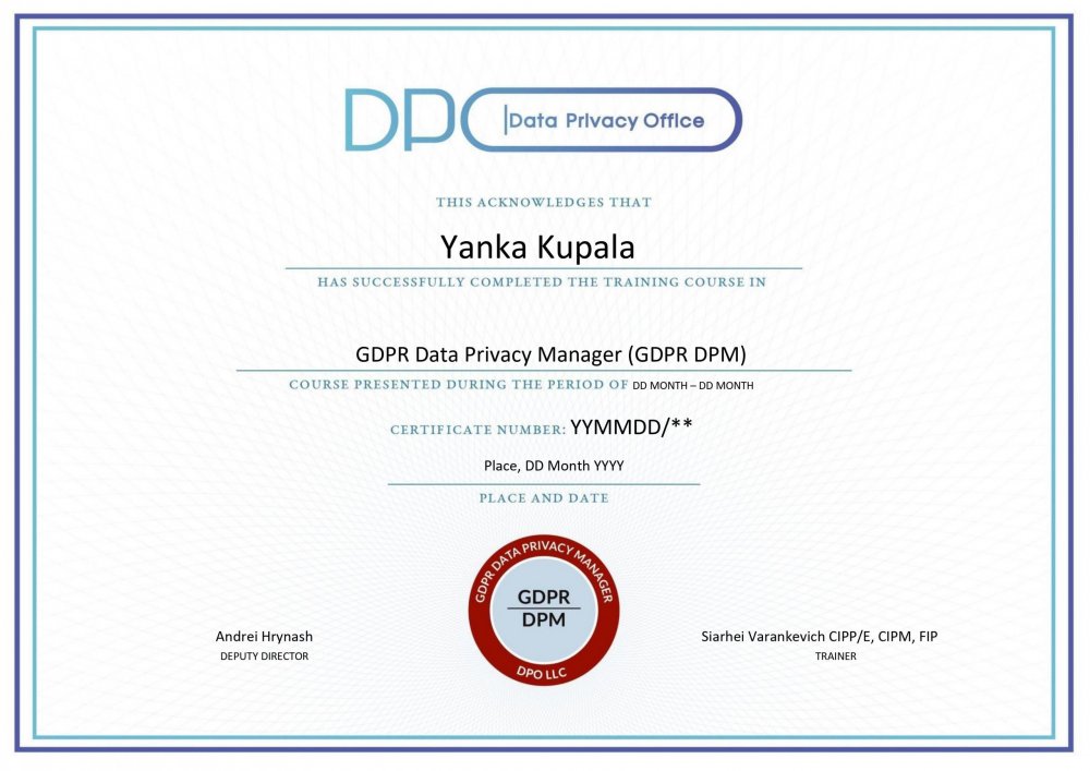 DPM-sertifikat